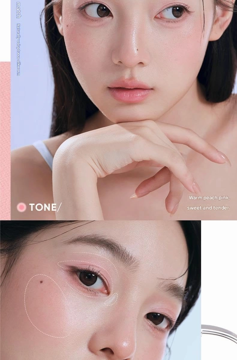 1 PC NEW Juduo 6 Color Eyeshadow Palette, All in One Silky Smooth Pigmented Shimmer Matte Creamy Highlighter Blusher Eyeshadow Palette, 8g (#01, 8g)