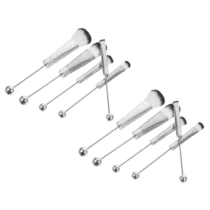 2 Sets Professional Makeup Brush for Women Blush Eye Shadow Foundation Brushes with Ergonomic Design Soft Bristles Durable Materials Cosmetic Tools for Application