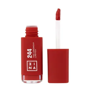 3INA The Longwear Lipstick 244 - Naturally Hydrating, Fast Drying - Shades That Stay All Day And Suit Every Skin Tone - Cruelty Free, Paraben Free, Vegan Cosmetics - Red Color - 0.22 Fl Oz