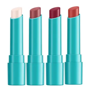 4Pcs Lip Tint Hydrating,Hydrating Tinted Lip Balm, Long-lasting Moisturizing Watery Lip Gloss Lipstick for Women and Girls