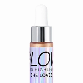 4x Liquid Highlighter, Brightening Face Contours, Blend with Foundation And Makeup Versatile