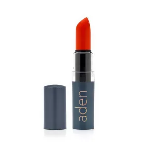aden Hydrating Lipstick – 3.5gr – Non-Smudging & Light weight – Highly Pigmented & Long Lasting – MADE IN ITALY (21 Sweet Orange)