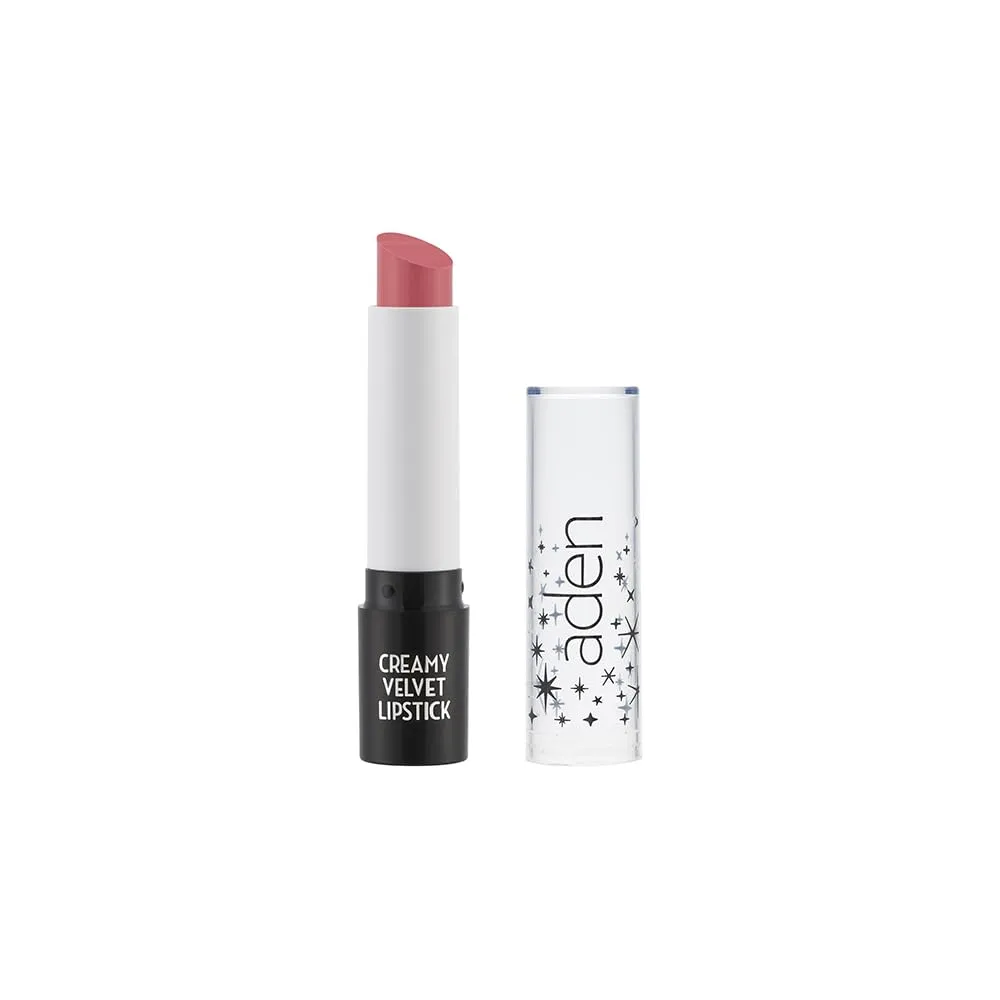 aden Velvet lipstick – Highly Pigmented – Durable & Hydrating – Creamy & Smooth (06 Rose Quartz)
