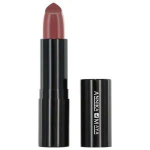 Annika Maya Hydrating Cream Lipstick, Fragrance Free, Made in the USA (Cheeky Chestnut)