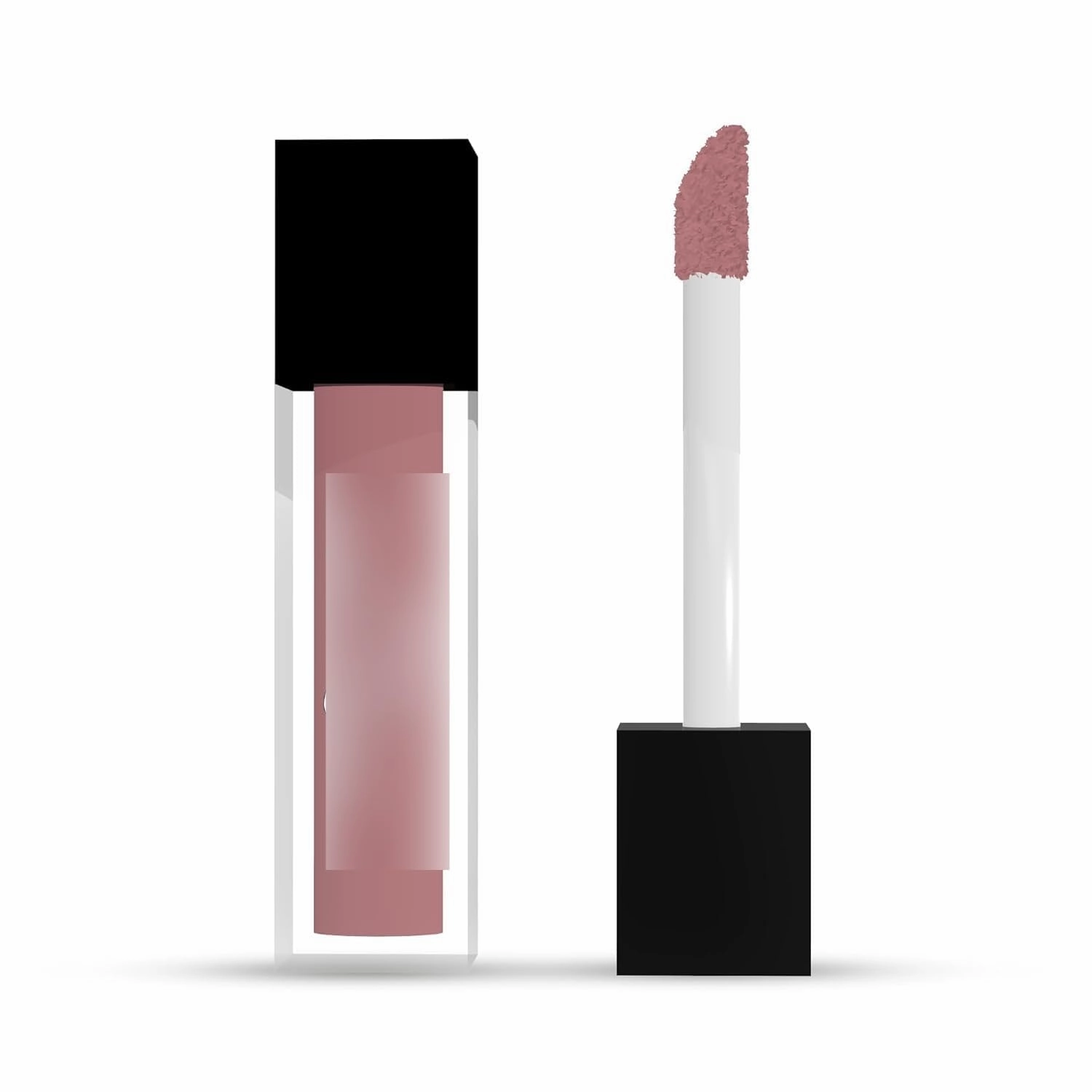 Ar.a.vi Organic Pop-Pink Soft Matte Long Stay Lipstick - Matte Liquid Lipstick With Almond Oil & Vitamin E - Waterproof & Ultra Smooth - 1.5 ml