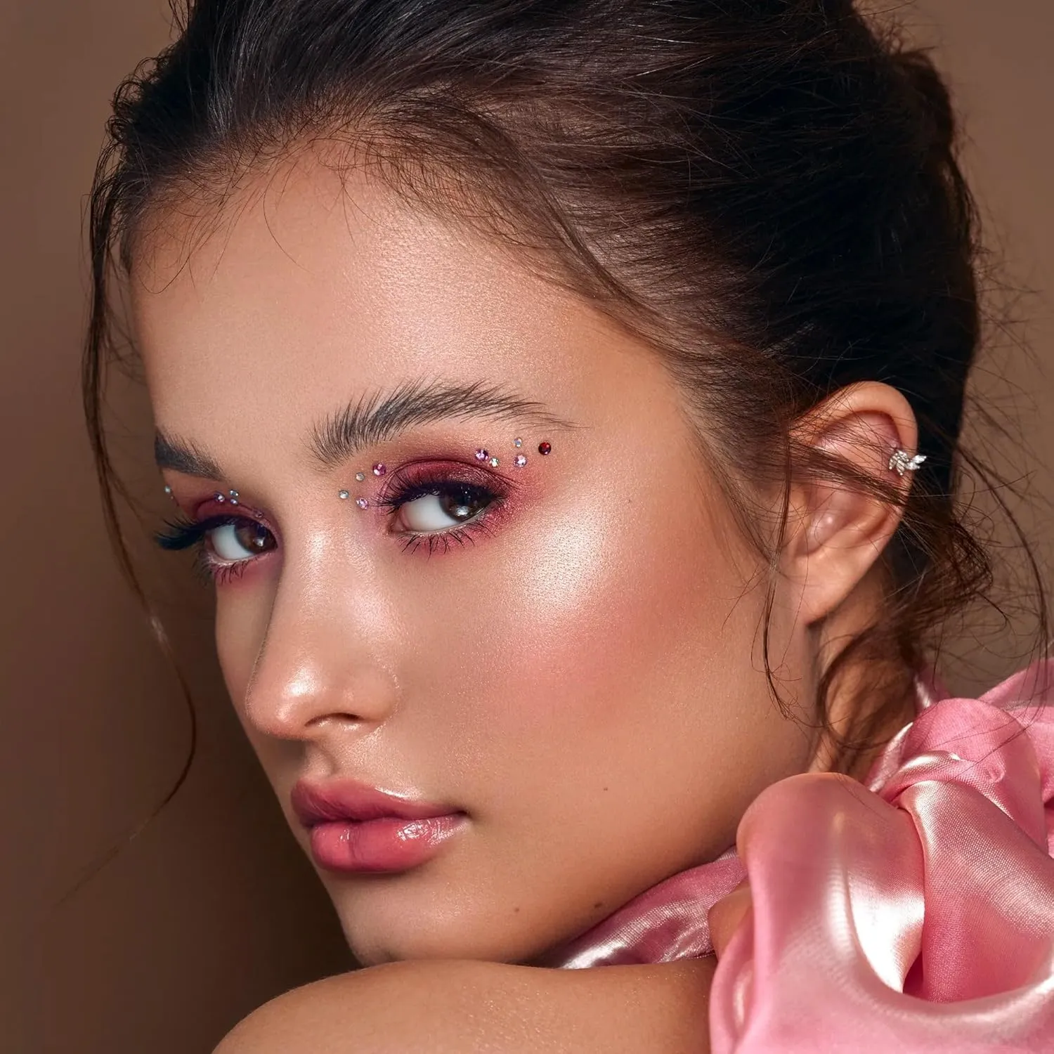 Armaf Beauté What-a-Glow Highlighter - Face Makeup, Ultra Fine Powder, Luminous Finish, 4 Sparkling Shades | Topaz