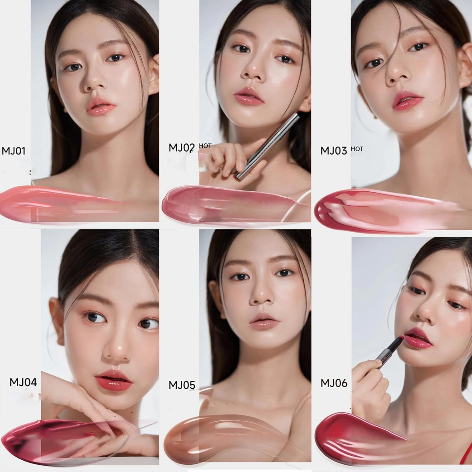 Aztk Melty Kiss Jelly Gloss Lipstick, Aztk Moisturizing Melty Kiss Lip Jelly, Atzk Meltykiss Jelly Gloss Lipstick, Aztk Meltykiss Jelly Gloss Lipstick, Aztk Lipgloss Long Lasting (MJ02, 1pcs)