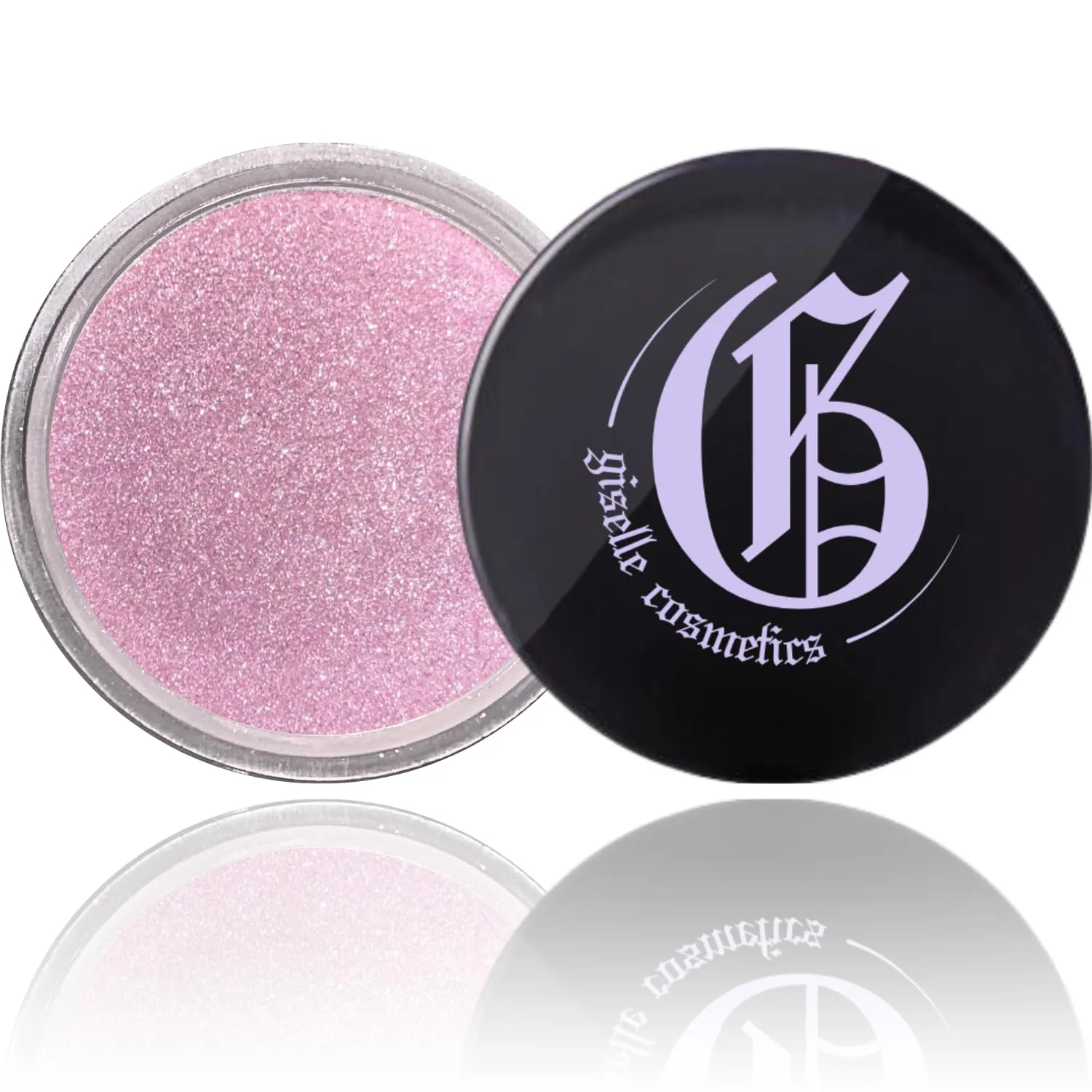 Baby Pink Organic Pink Eyeshadow - Non-Toxic, Talc-Free Shimmer Eyeshadow Powder for Natural Look - Loose Glitter Pink Eyeshadow Palette - Mineral Makeup & Metallic Highlighter
