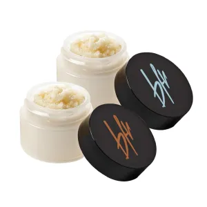 Beauty For Real Lip Revival, Set of 2 - Includes Orange Spice & Spearmint - Exfoliating & Hydrating Sugar Lip Scrub - For Dry, Chapped or Lipstick-Stained Lips - With Essential Oils - Organic, Vegan