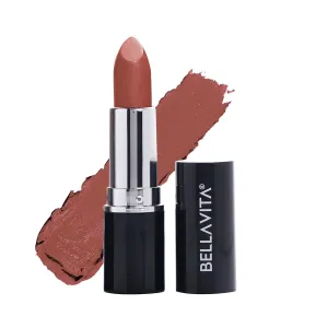 B.ELLAVIT.A Comfort Matte Bullet Lipstick| Intense Colour| Creamy Matte Finish| Intense Moisturisation| Smooth Glide| Lipsticks for Women| 4 Hr Stay, Just Nude, 4.2 gm