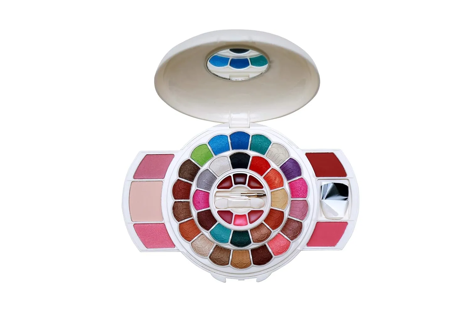 BEMT Professional All In One Makeup Palette Kit 30 Pigment Shadow With, Blusher, Powder Cake, Lip Gloss, Makeup Kit