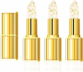 Benefician Lipstick, Transferproof Color-Changing Lipstick, Long Lasting 24 Hours Moisturizing Glossy Shine Lip Gloss for Women(3pc)