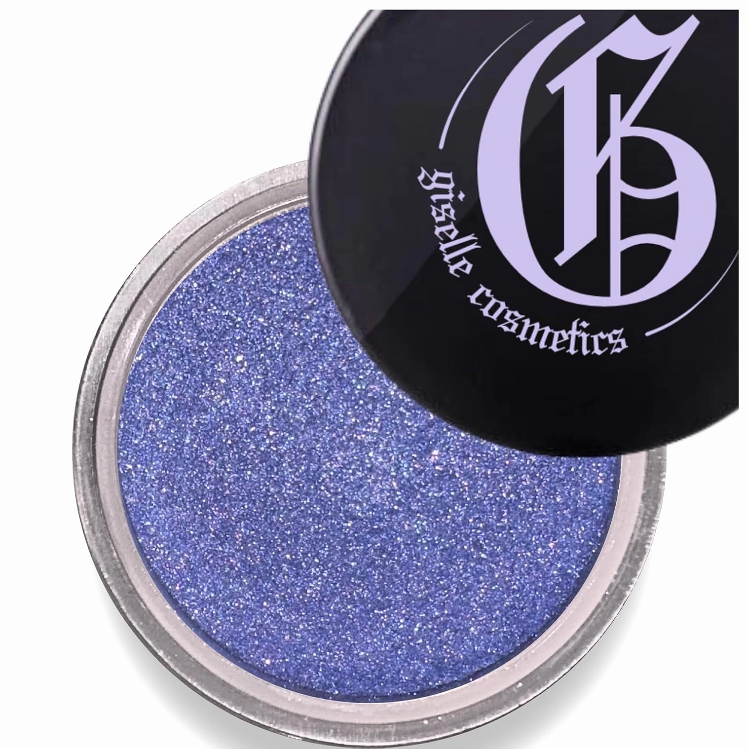 Blue Purple Loose Powder Eyeshadow - Organic Mineral Makeup, Eyeshadow Palette, Highlighter Makeup, Shimmer & Matte Finish, Non-Toxic, Loose Pigment, Glitter Eyeshadow