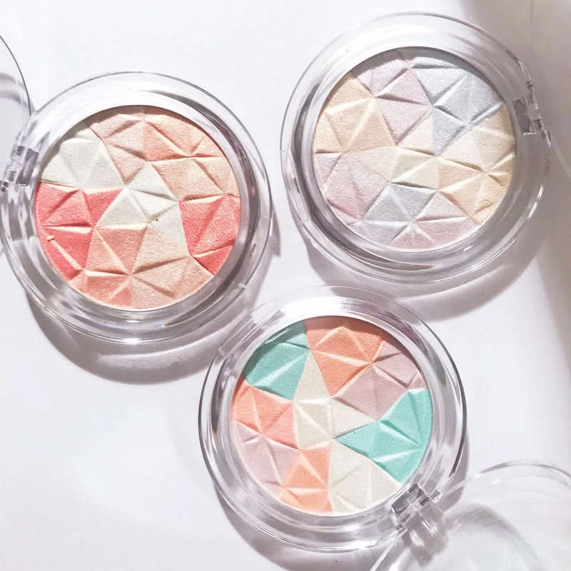 Bueqcy Crystal Diamond Highlighter Powder – Shimmer & Glow Contour for Radiant Skin