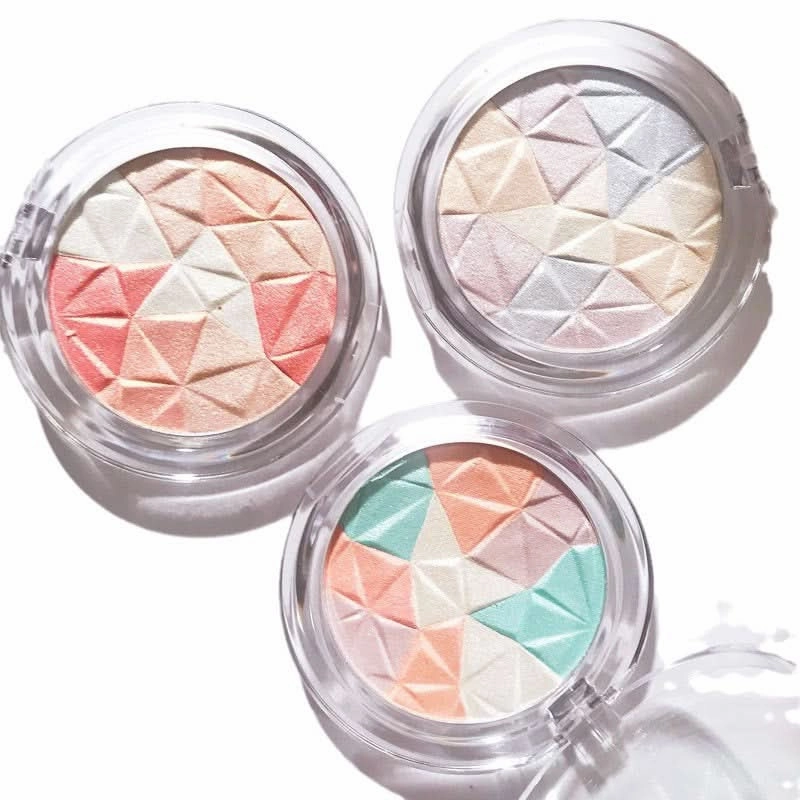 Bueqcy Crystal Diamond Highlighter Powder – Shimmer & Glow Contour for Radiant Skin