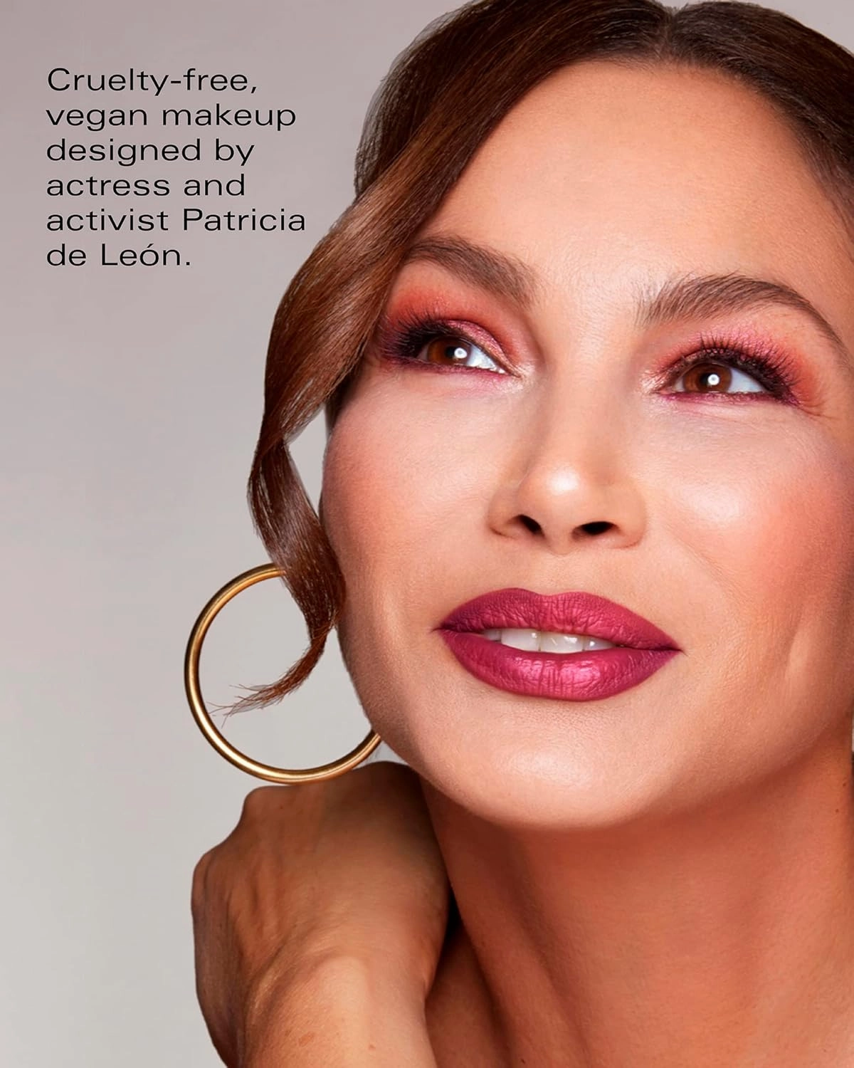 by Patricia De León | High Powered Lipstick (Berry Latina) | Intensely Colored Dark Berry Matte Finish Lipsticks | Long Lasting Hydrating Formula, Creamy Texture & Weightless Coverage | Vegan | .14 fl oz
