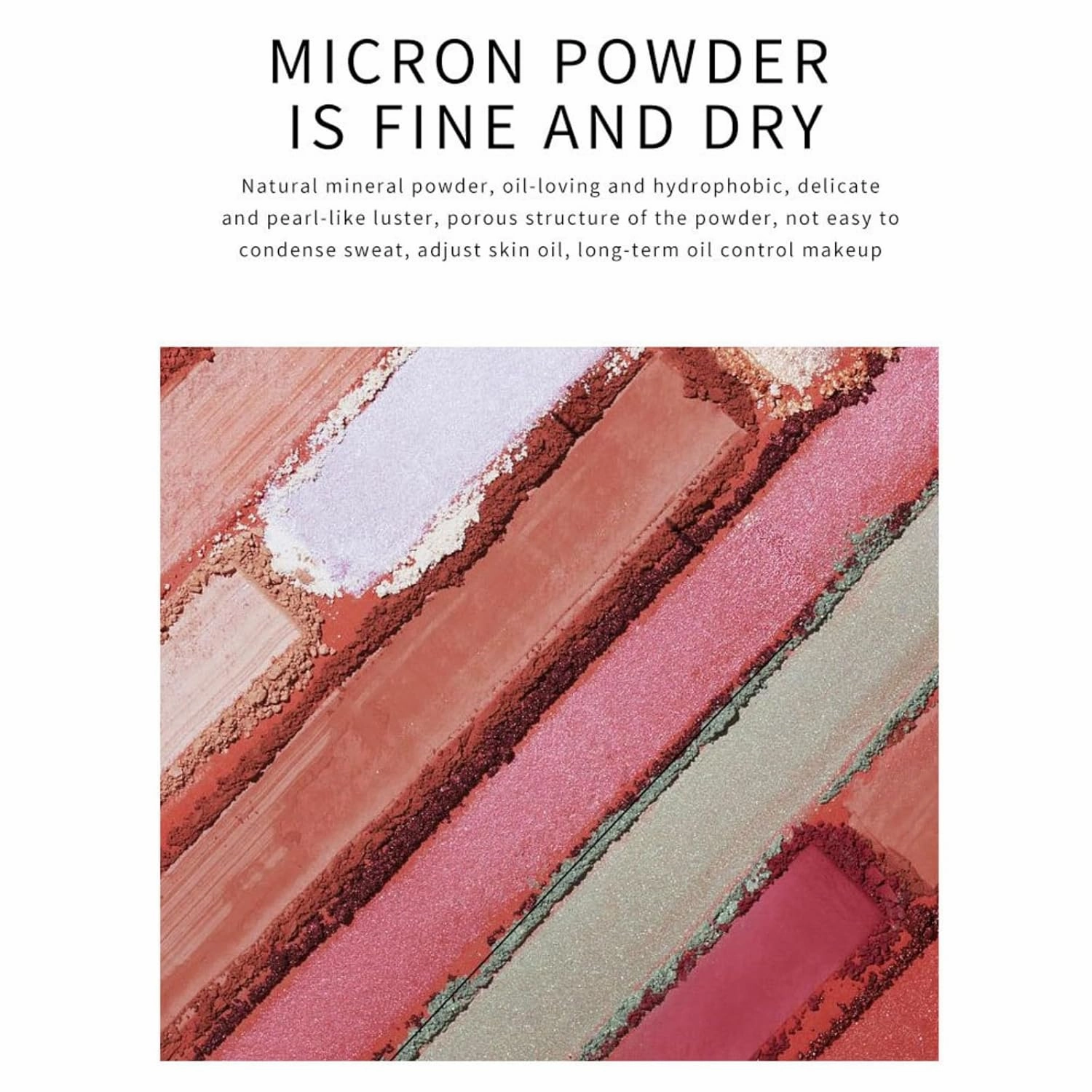 Carved Rose Blush & Highlighter Palette - Pressed Powder with Floral Embossing, Monochromatic Shimmer for Cheeks & Eyes, Vegan & Cruelty-Free (#02, Rose Blush)