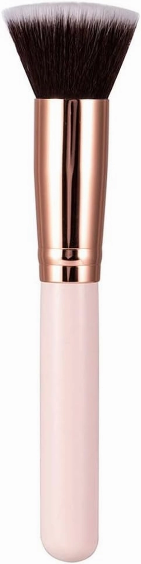 Champagne Makeup Brushes Flat Top Foundation Brush Large Face Brush Repair Brush Brush for Liquid Cream Powder