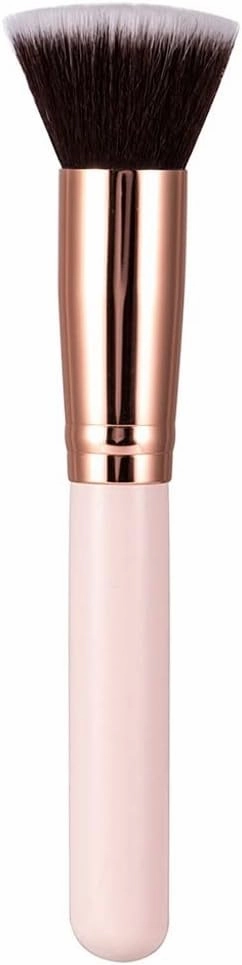 Champagne Makeup Brushes Flat Top Foundation Brush Large Face Brush Repair Brush Brush for Liquid Cream Powder