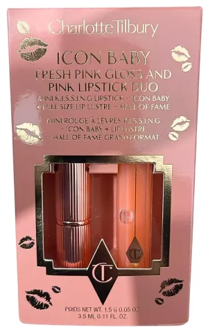 CHARLOTTE TILBURY K.I.S.S.I.N.G Lipstick and Lip Gloss Duos