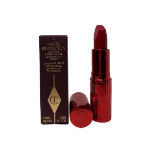 CHARLOTTE TILBURY Matte Revolution Luminous Modern-Matte Long-Lasting Lipstick - Hollywood Vixen (bright, blue-red) - 0.12 oz / 3.5 g