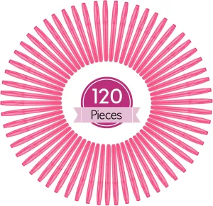 Colarr 120 Pcs Highlighter Bulk Bright Colors Highlighter Markers Chisel Tip Quick Drying Neon Fluorescent Highlighters Markers for Office Home School Kids Students Teachers Writing Supplies (Pink)