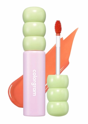 COLORGRAM 03 Real Tone Under Eye Highlighter Stick   Fruity Glass Tint 01 Flashing Apricot Bundle