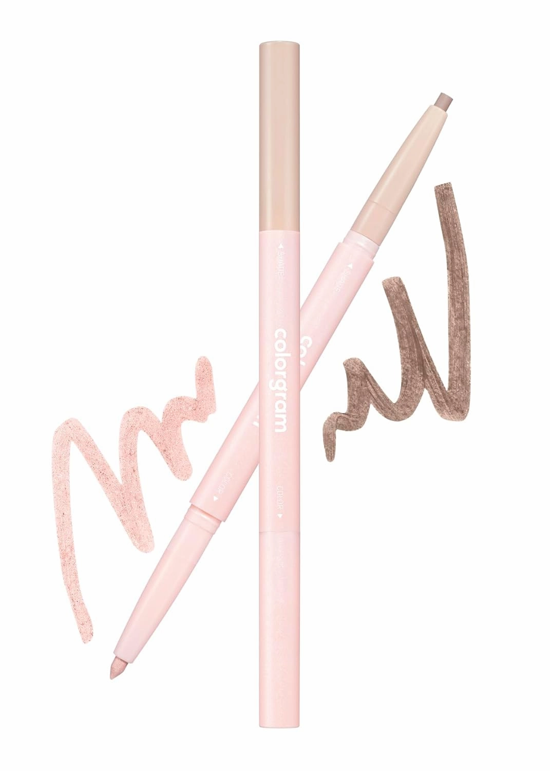 COLORGRAM 07 Warm Peach Under Eye Highlighter Stick   Fruity Glass Tint 06 Joyful Tomato Bundle
