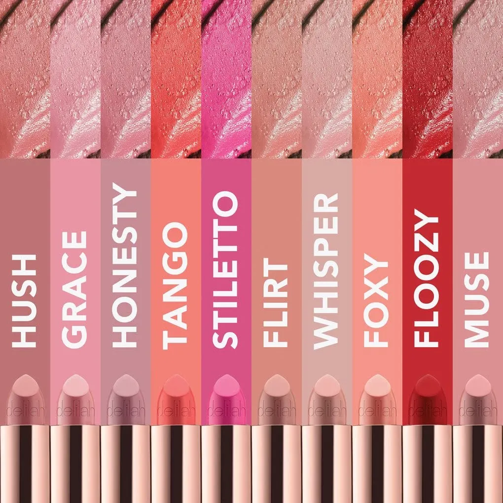 Colour Intense Cream Lipstick - Vintage - Long Lasting, Hydrating, Velvety Creamy Lipstick - Matte Finish - Infused with Vitamin E - Vegan - 3.7g / 0.13 Oz