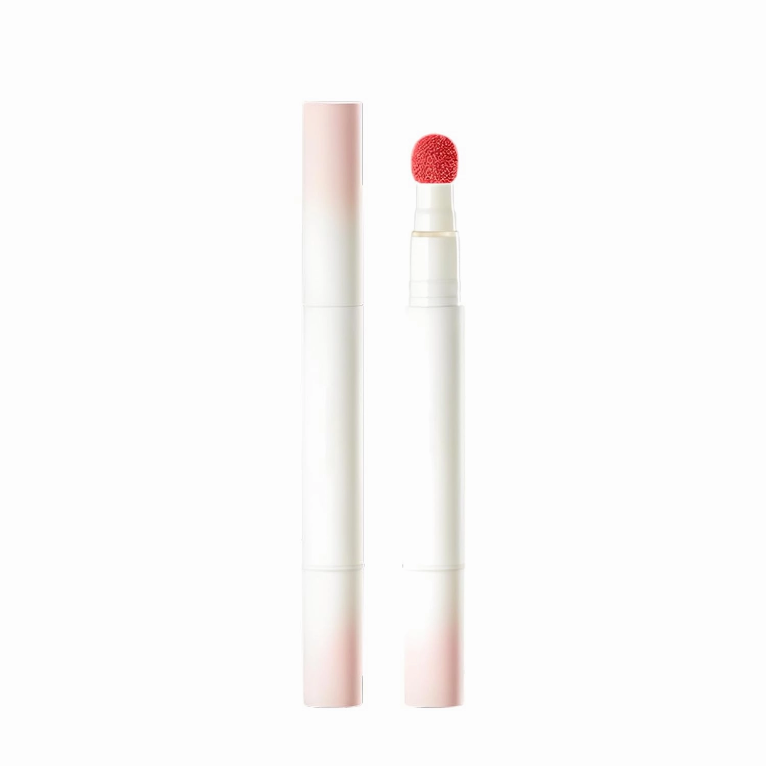 Cushion Lip Powder Cream, Matte Air Cushion Lipstick, Nude Lip Stain, Velvet Matte Lip Cream, Non-Stick Cup, Quick-Drying, Long Lasting Lipstick 24 Hour Waterproof (N14)