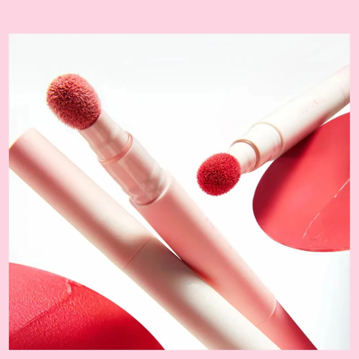 Cushion Lip Powder Cream, Matte Air Cushion Lipstick, Nude Lip Stain, Velvet Matte Lip Cream, Non-Stick Cup, Quick-Drying, Long Lasting Lipstick 24 Hour Waterproof (N14)