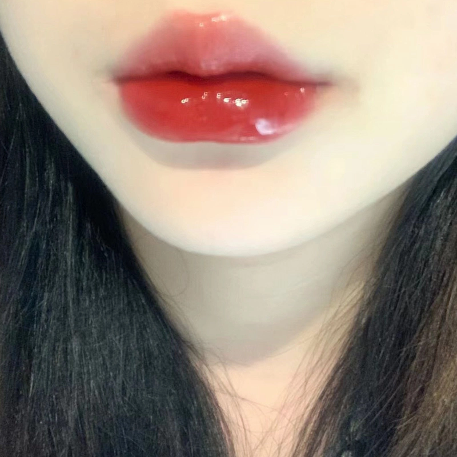 Cute Bear Tube Bubble Lip Gloss Mirror Water Liquid Lipstick