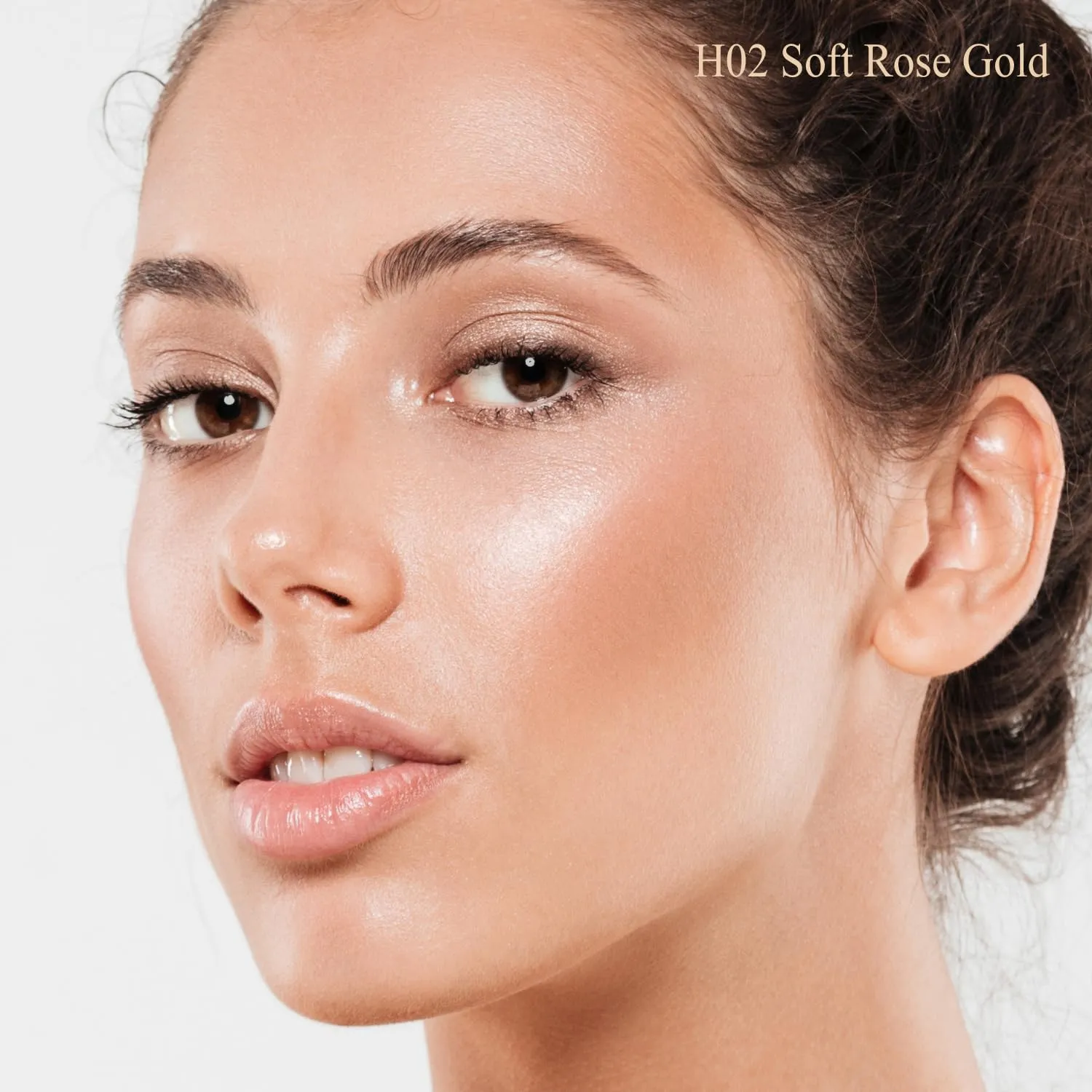Dewy Highlighter Makeup, Highlighter Makeup Stick for Face and Body, Radiant & Shimmer Glow, Buildable Color for All Day | Vegan & Cruelty-Free | Champagne Rose Gold 15g/0.53fl.Oz