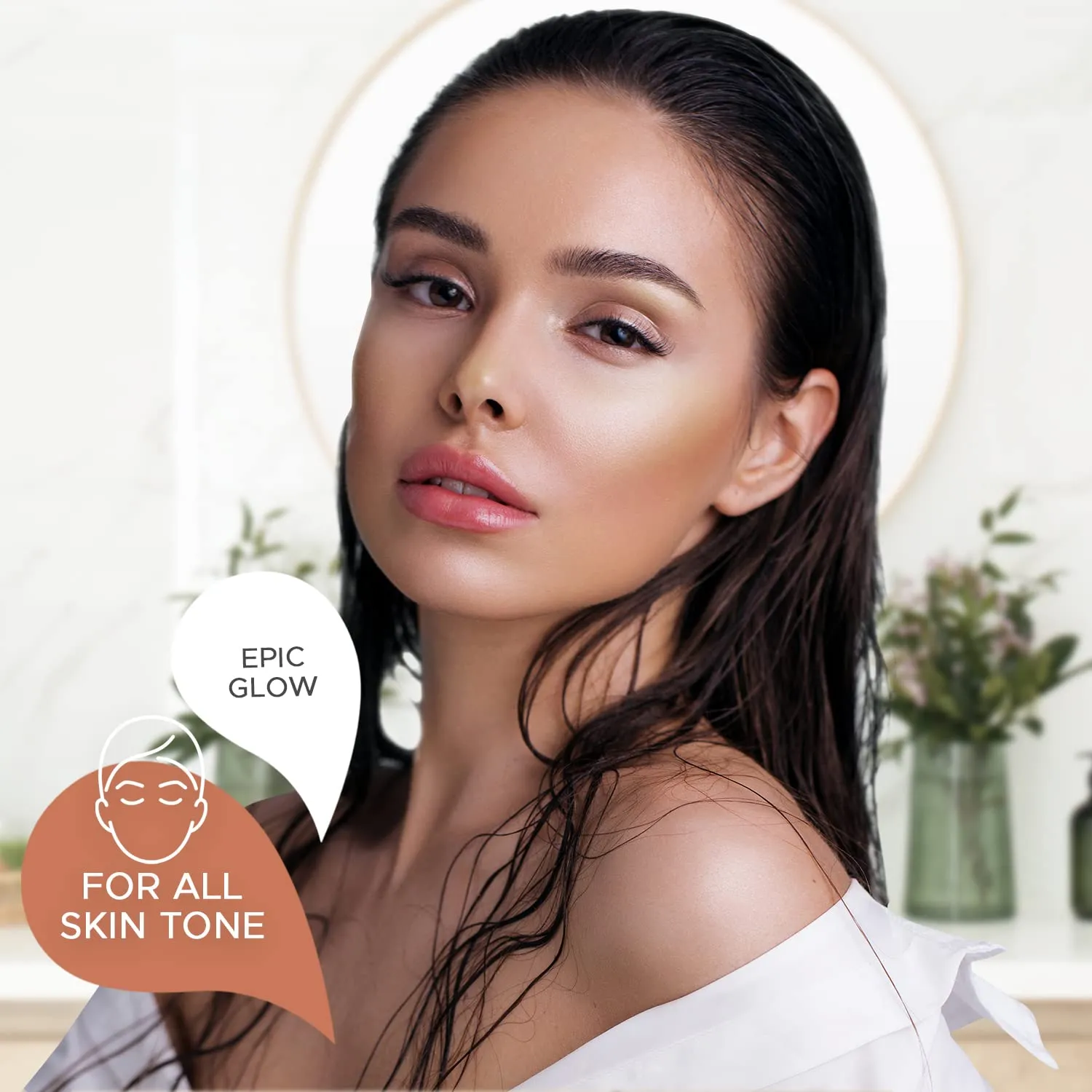 Diamond Drip Liquid Highlighter By Give Them Lala- Highly Pigmented Shimmer Highlighter For Face & Chest- Illuminator Drops For Diamond Sparkle- Glow Drops For Dewy Foundation, Cruelty-Free -(Is It Real)