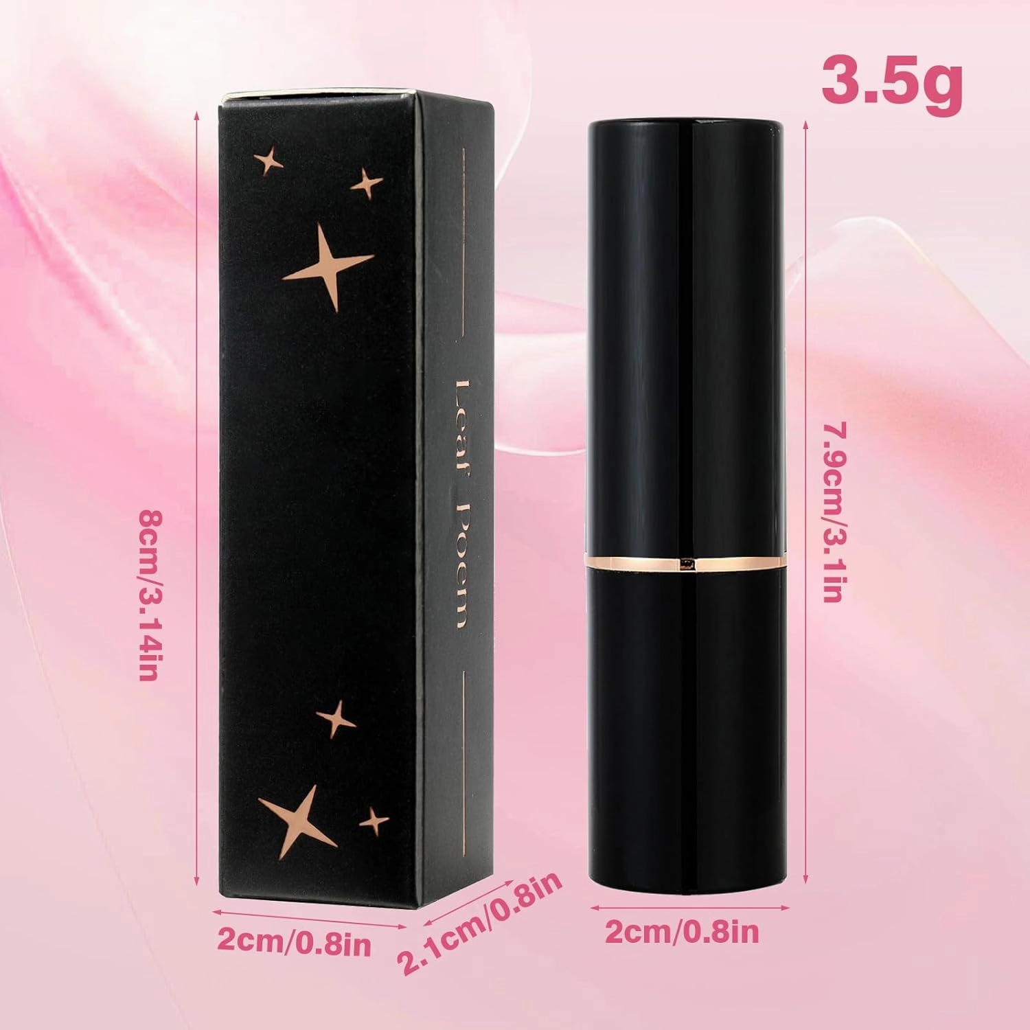 Diamond Lip Gloss Glitter Lipstick Waterproof, 2025 New Non-Stick Lip Gloss, Long Lasting Lipstick, Hydrating Lip Tint Natural Non-Fading Liquid Lip Stick for Women (#02, 3.5ml)