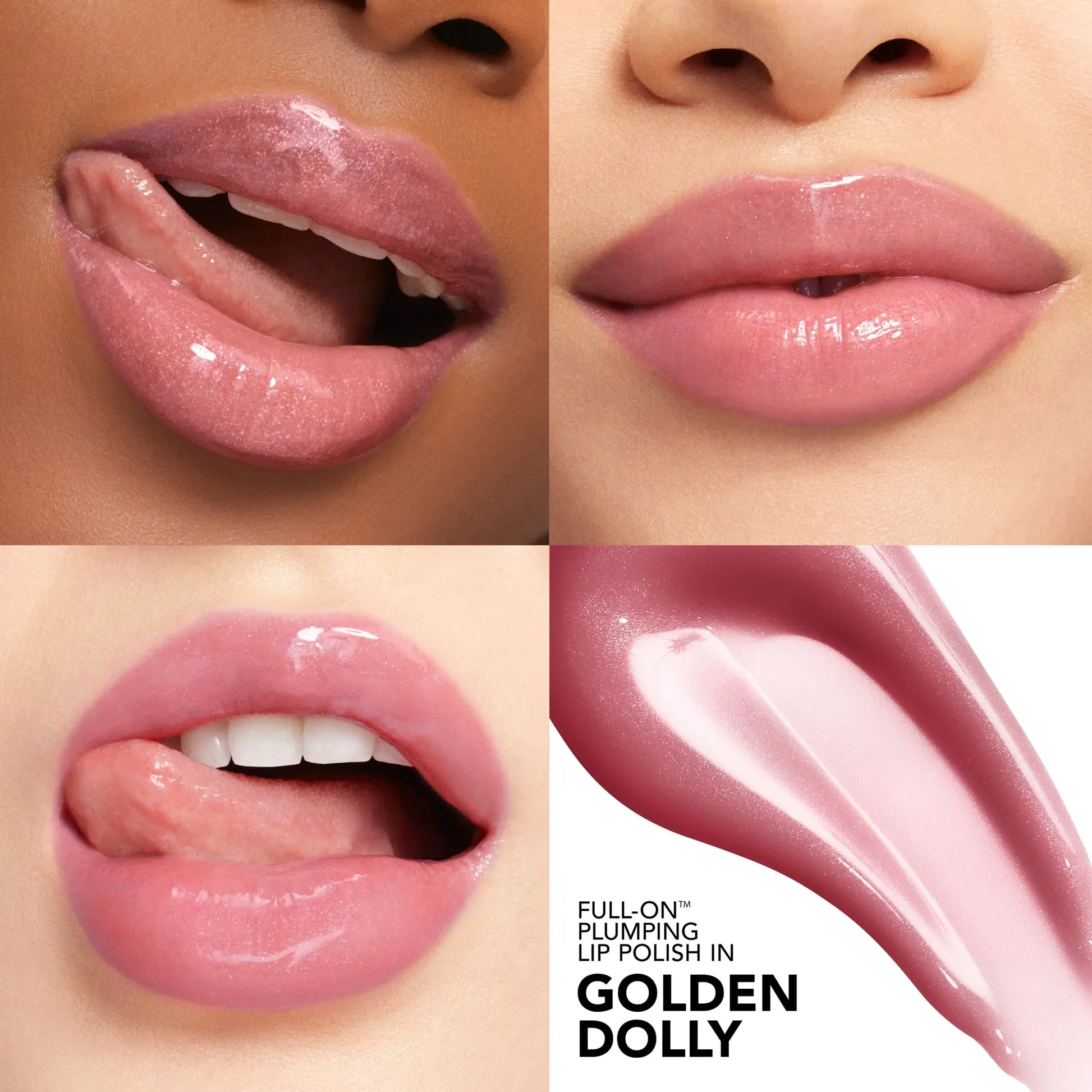 Dolly's Glam Getaway Full-On™ Plumping Lip Polish - Golden Dolly
