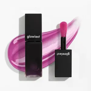 EFFORTLESS Glow Lip Oil 003 BERRY: Hydrating, Nourishing, Plumping | Non-Sticky Lip Gloss, Sheer, Lip Camellia Oil - 0.17oz (5ml)