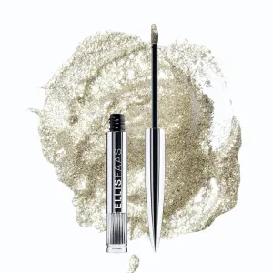 Ellis Faas Lights Liquid Highlighter High Pigment, Easy to Blend Long Lasting Natural Radiance Sparkly Glitter Body Shimmer Stick Travel Face Makeup Non Sticky Metallic Eyes Look (301 Antique Silver)