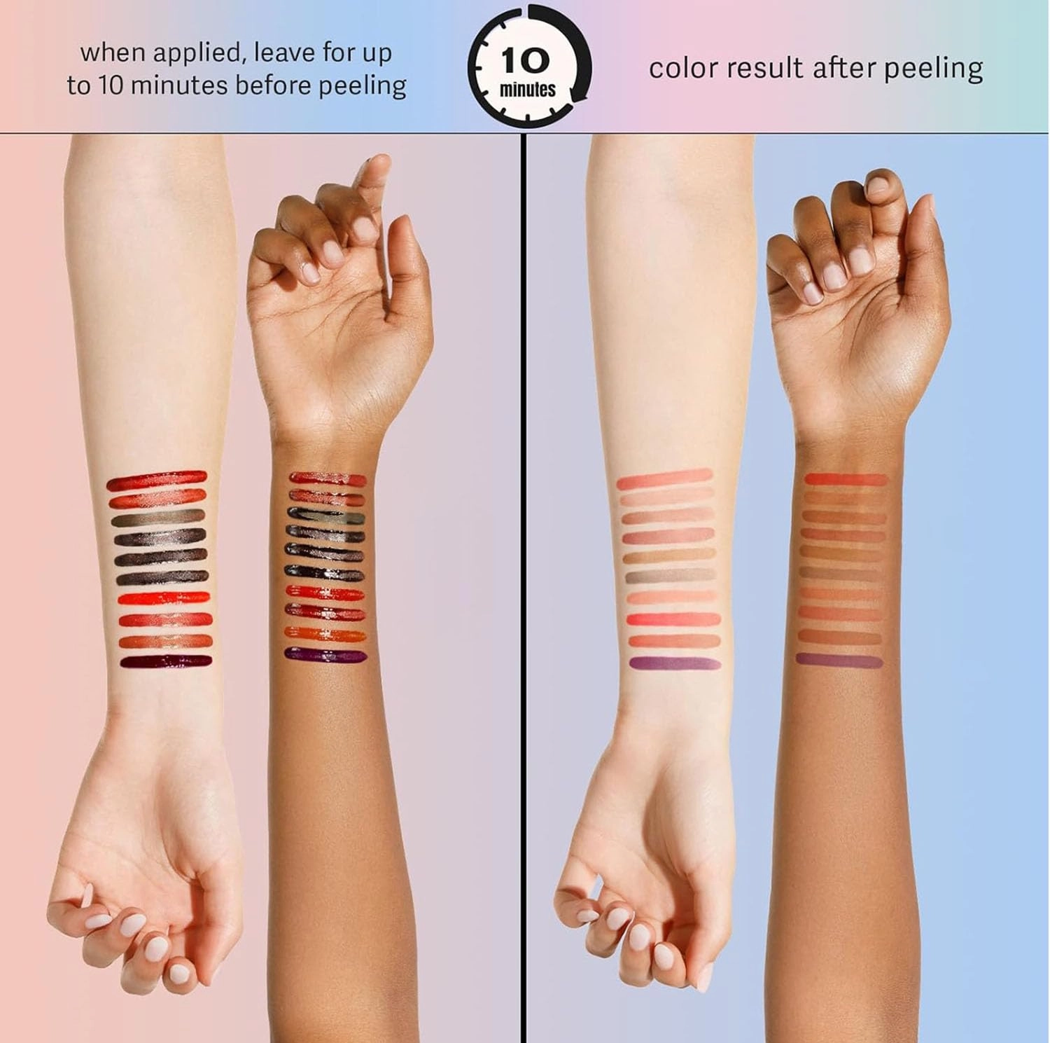 Emryne Lip Stain Peel Off, Emryne Lip Liner Stain, Transfer Proof Lipstain, Peel off Non-stick Cup Matte Waterproof Longwear Liquid Lipliner, No Smudging (04# 05# 06# 07#)