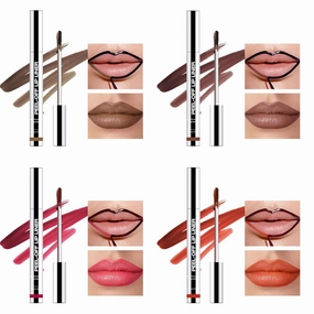 Emryne Lip Stain Peel Off, Emryne Lip Liner Stain, Transfer Proof Lipstain, Peel off Non-stick Cup Matte Waterproof Longwear Liquid Lipliner, No Smudging (04# 05# 06# 07#)