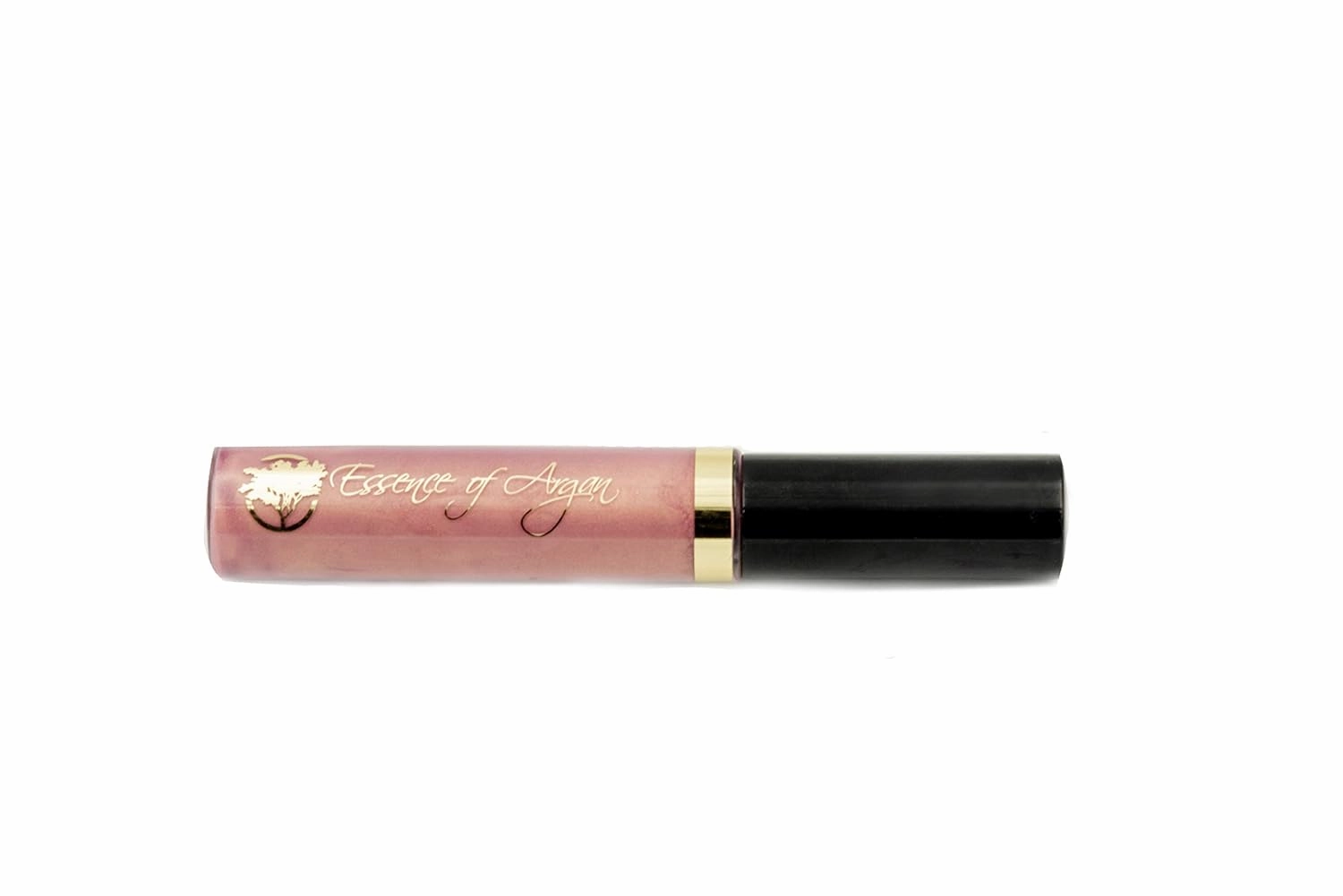 Essence of Argan Lash Conditioner Mascara & Nourishing Lip Gloss Plumper with Organic Argan Oil - Waterproof Black Mascara Plus Plumping Lip Balm for Voluptuous Sexy Lips and Longer Stronger Lashes
