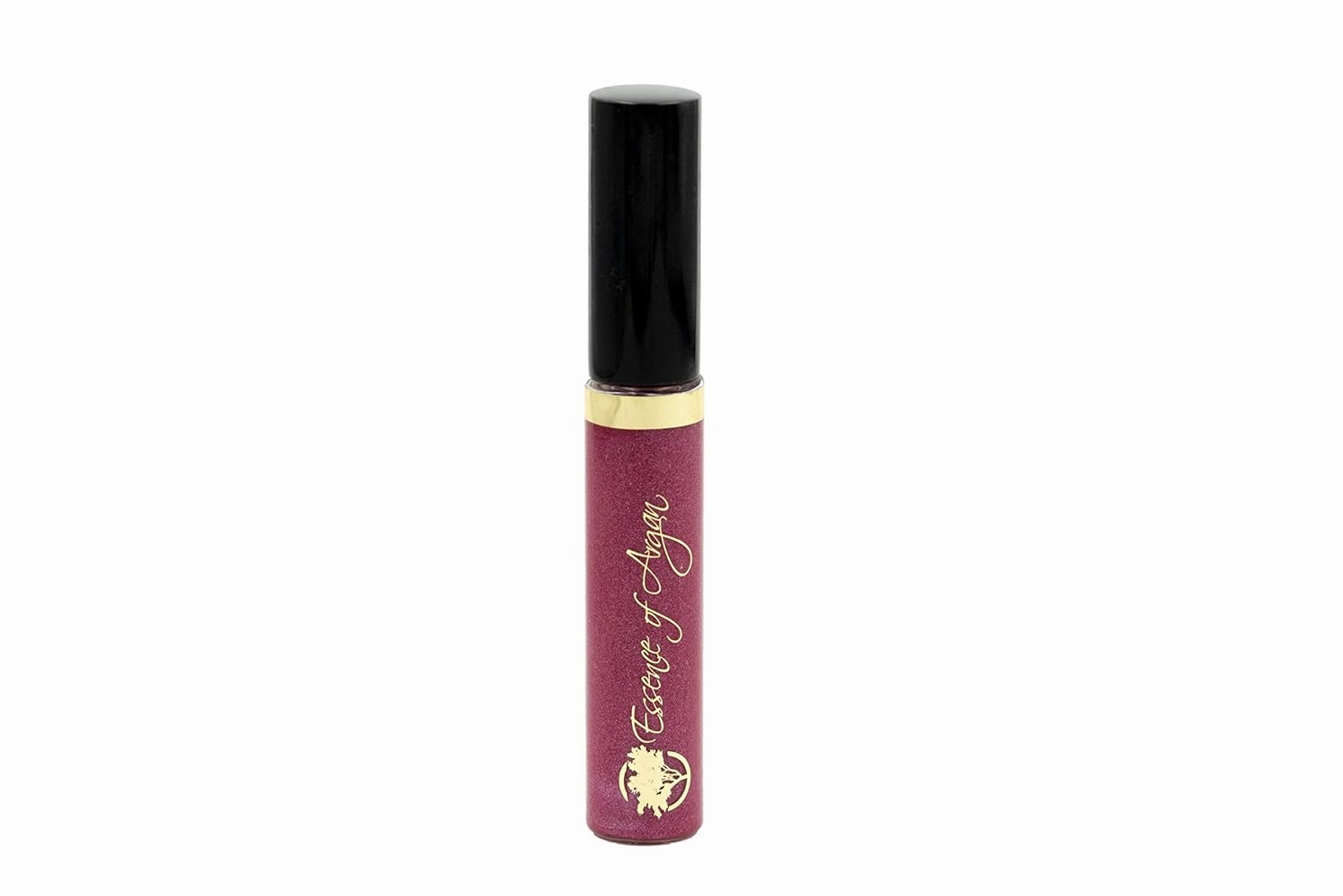 Essence of Argan Lash Conditioner Mascara & Nourishing Lip Gloss Plumper with Organic Argan Oil - Waterproof Black Mascara Plus Plumping Lip Balm for Voluptuous Sexy Lips and Longer Stronger Lashes