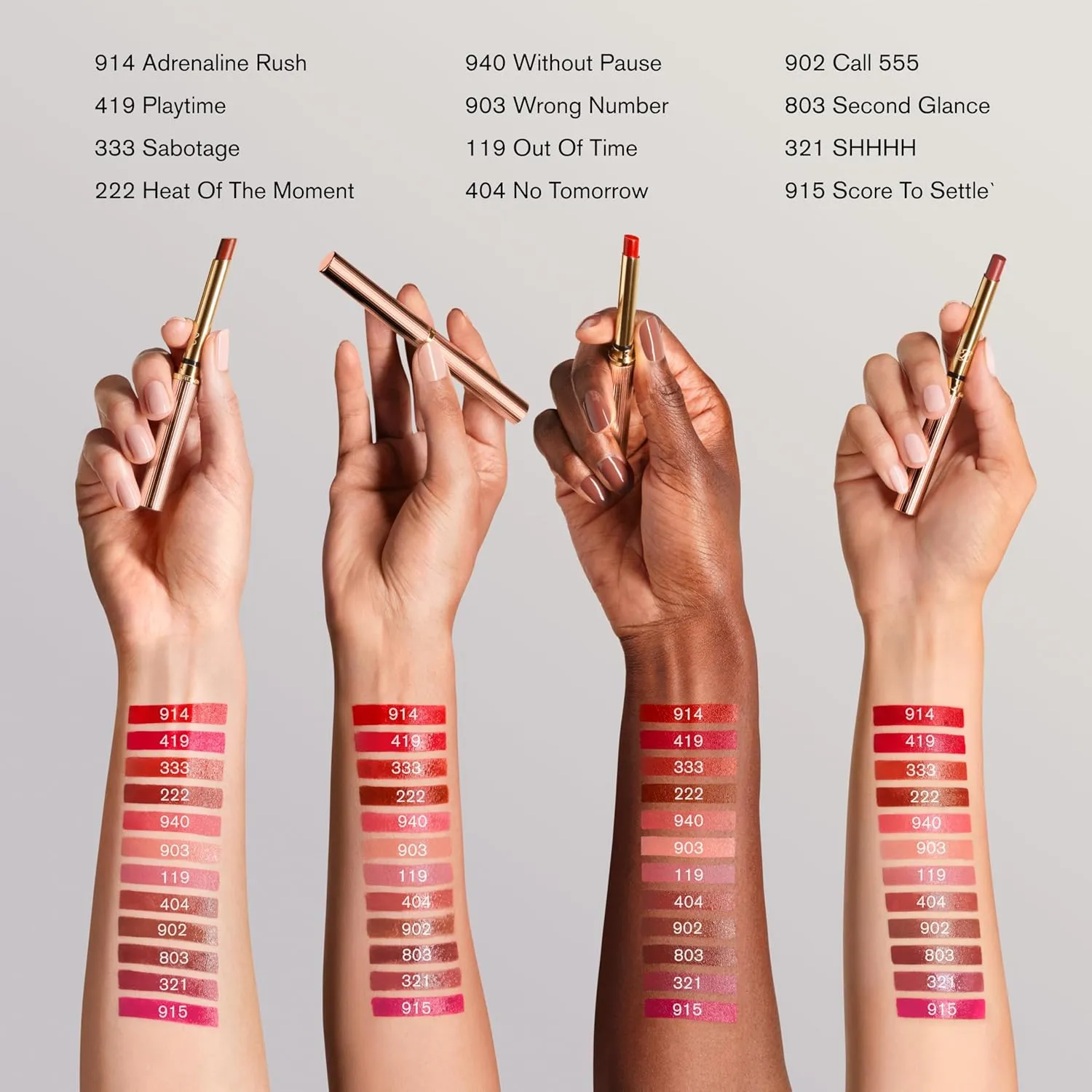 Estée Lauder Pure Color Explicit Long-Lasting Slick Shine Slim Lipstick | Plumping & Hydrating