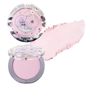 Esther Bunny Single-Colour Highlighter, 3 Colors, Soft-Focus Face Makeup (03#Pink, standard code)