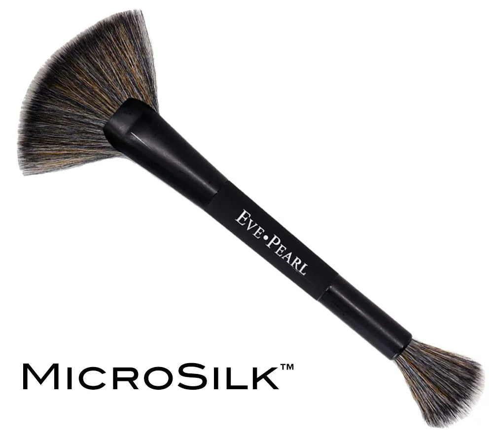 EVE PEARL 6 Pcs Beautiful Face Collection Foundation Blush Brow And Brushes All In One Set Essential Makeup Kit (Dark)