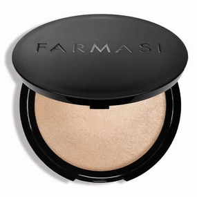 Farmasi Make Up Terracotta Highlighting Powder 10g/0.35oz – Baked Highlighter for Luminous Glow, Smooth Application, Buildable Shimmer Finish – Face Makeup for Radiant Complexion & Light Reflection