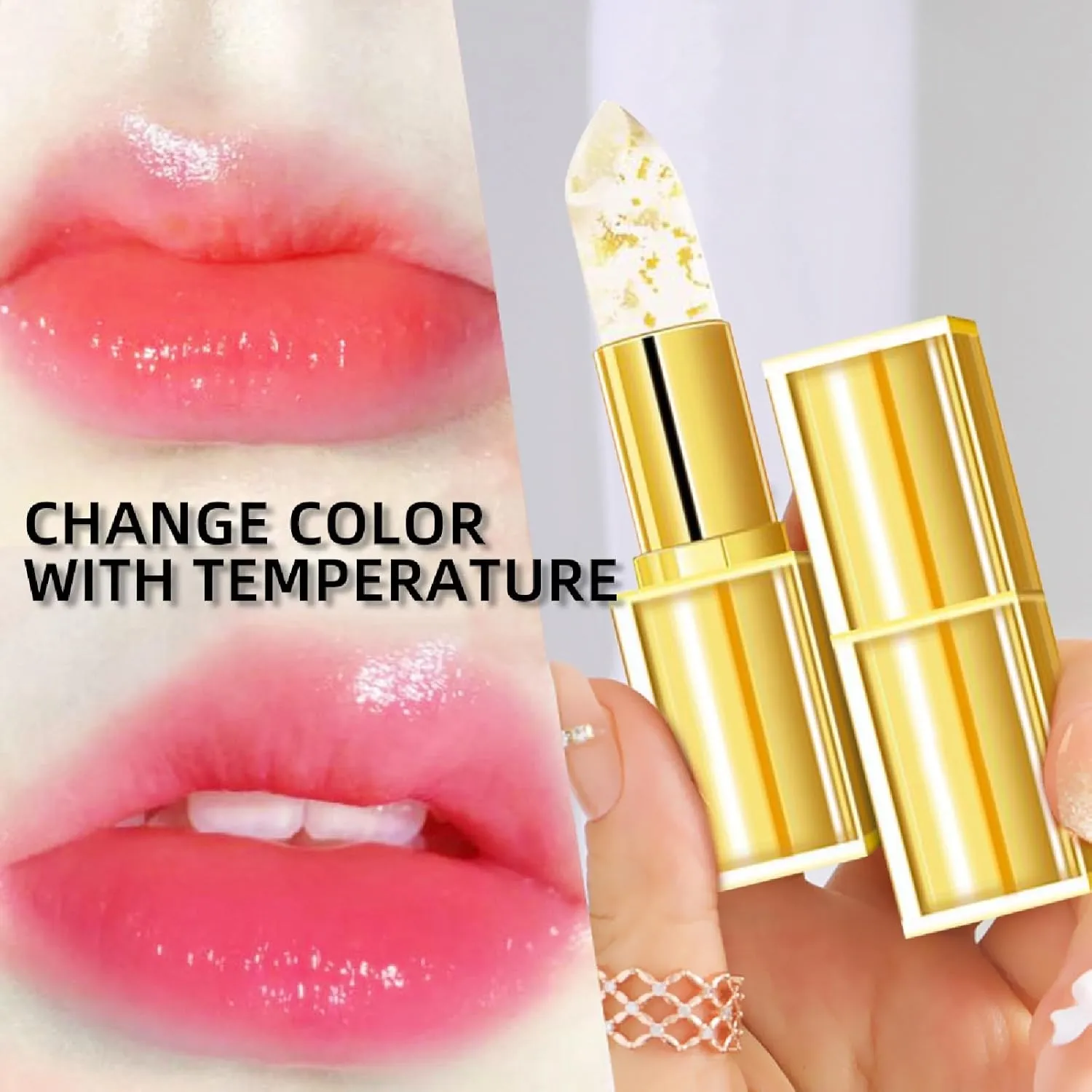 Filgaentrme Lipstick, Filgaentreme Lipstick, Remainderh Lipsticks, Crystalclear Lipsticks, Transferproof Color-Changing Lip stick, Crystalclear Color Alchemy (3PCS)