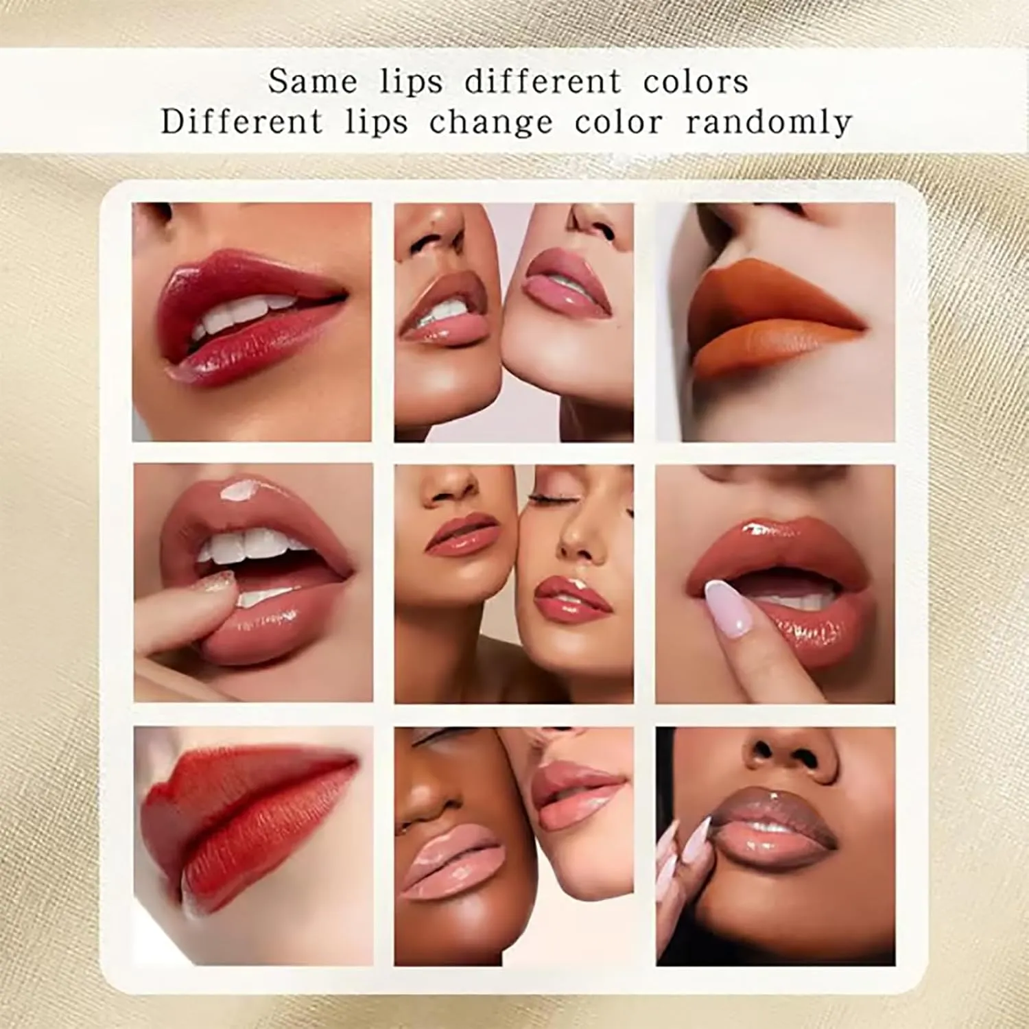 Filgaentrme lipstick, Transferproof Color-Changing Lipstick, Ph Clear Lipstick That Changes Color with Gold Foil, Long Lasting 24 Hours Moisturizing Glossy Shine Lip Gloss Deep Nourishment (2pc)