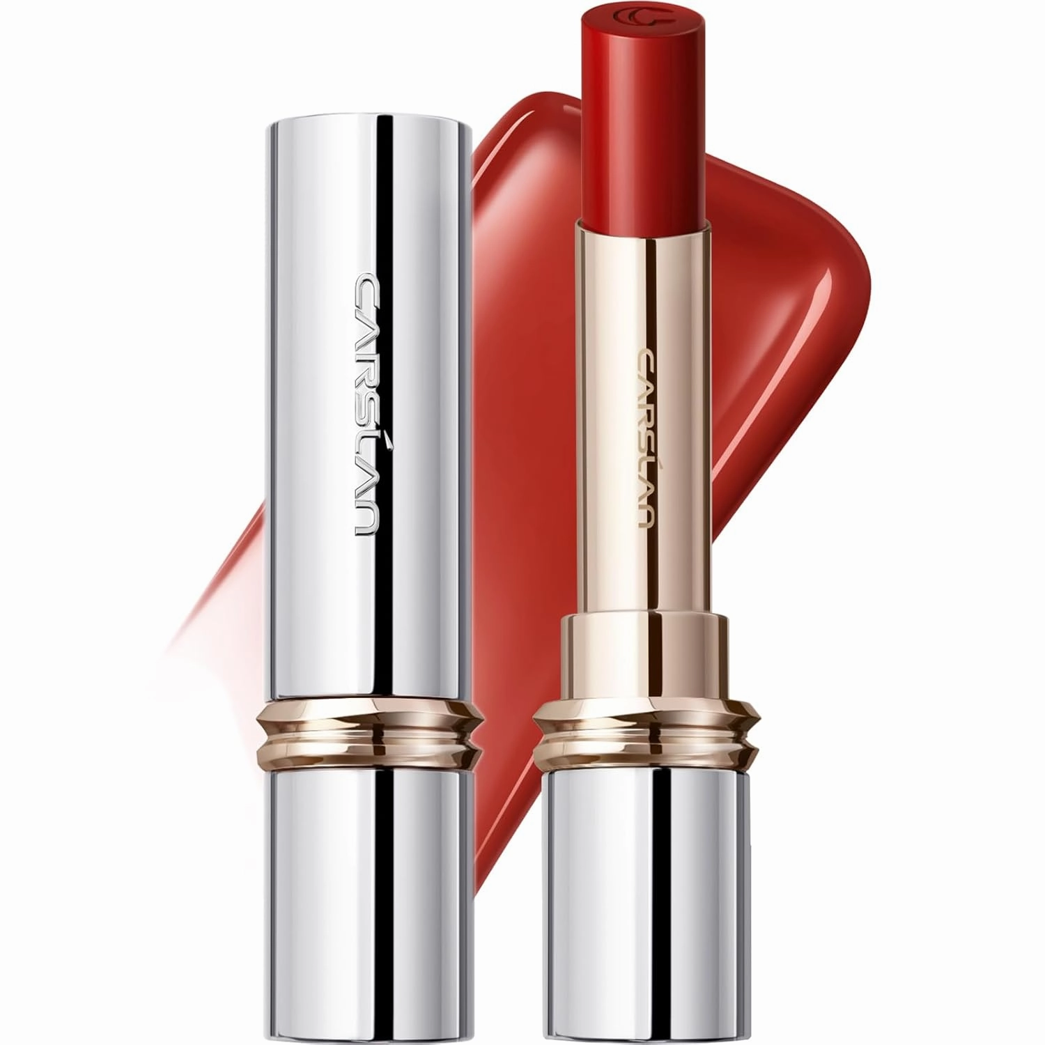Flood Kissed Lipstick, Hydrating Lip Color Makeup, Natural Lip Gloss Finish with Hyaluronic Acid Formula, Shiny, Smooth, W01