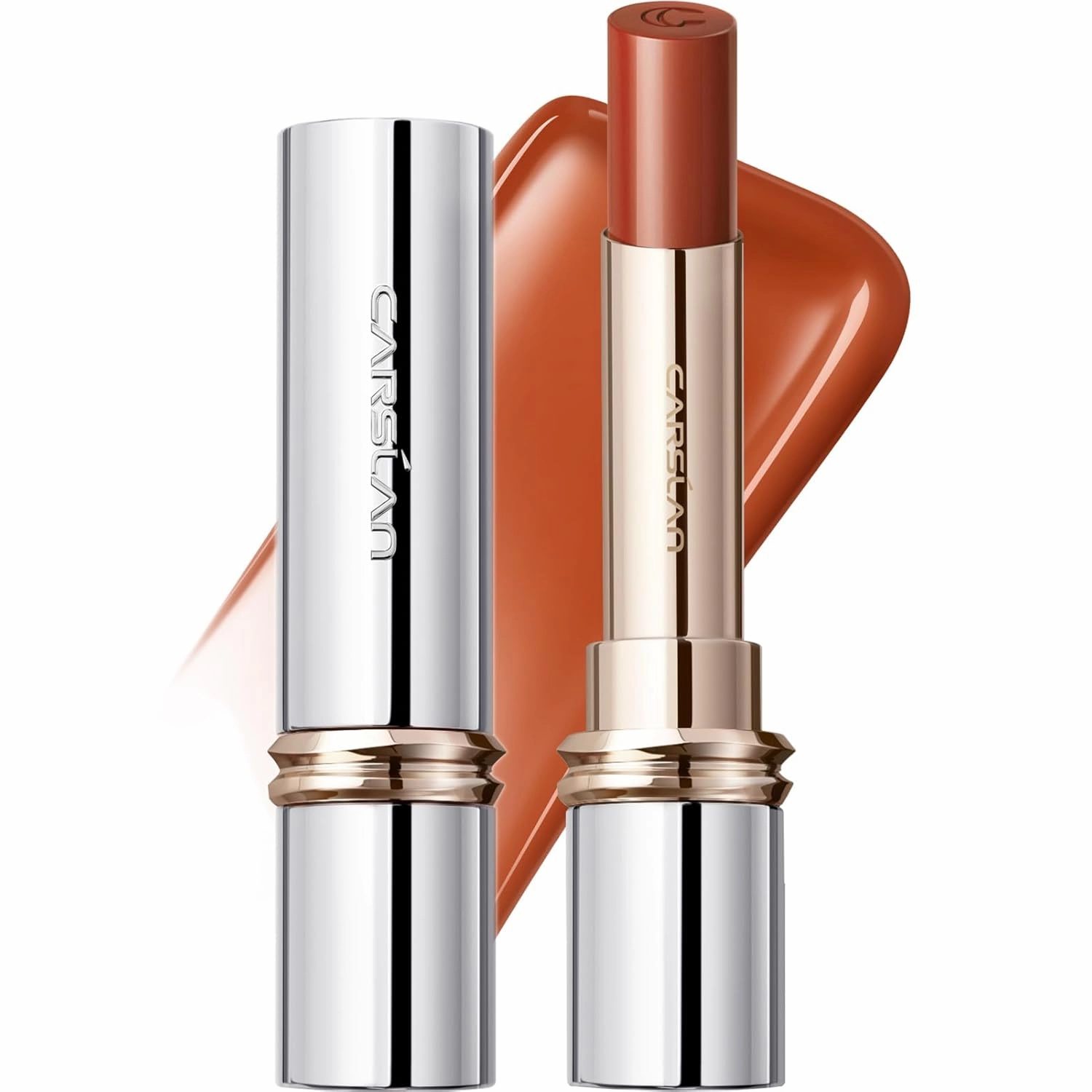 Flood Kissed Lipstick, Hydrating Lip Color Makeup, Natural Lip Gloss Finish with Hyaluronic Acid Formula, Shiny, Smooth, W02